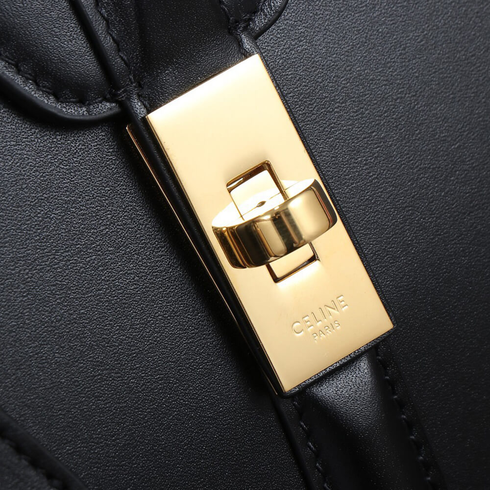 Celine Classique 16 Bag in Satinated Calfskin - Replica Luxury Bags™