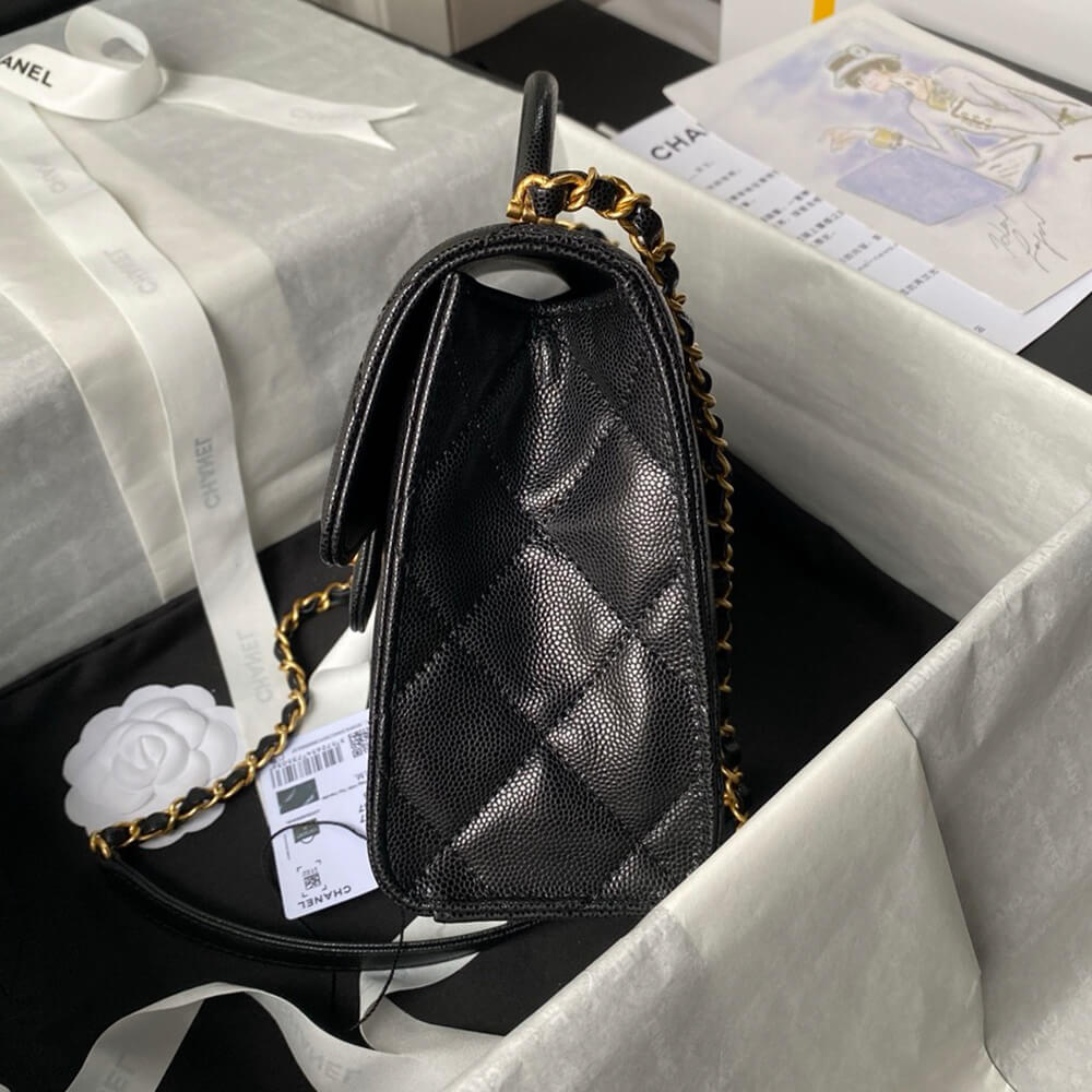 Chanel Small Flap Bag With Top Handle - Replica Luxury Bags™