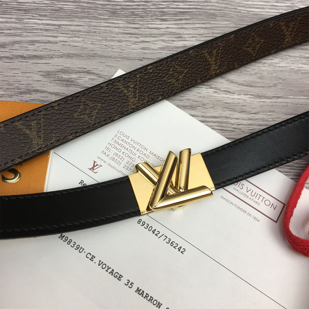 LV GO-14 20mm Belt - Replica Luxury Bags™