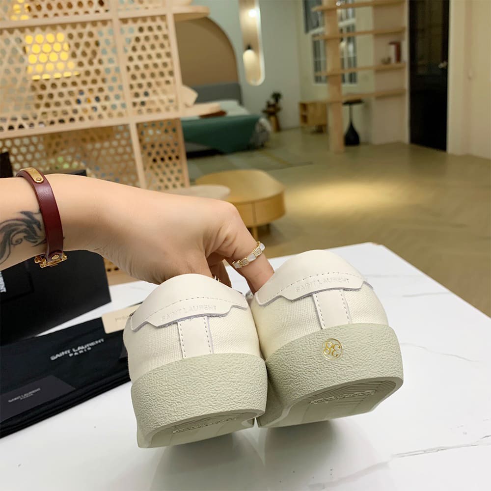 YSL Court Classic Sneaker Shoes - Replica Luxury Bags™