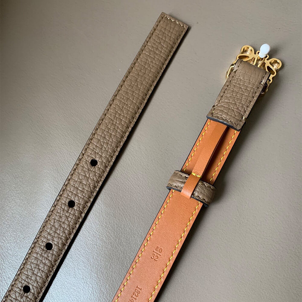LOEWE Anagram belt in pebble grain calfskin 20mm - Replica Luxury Bags™