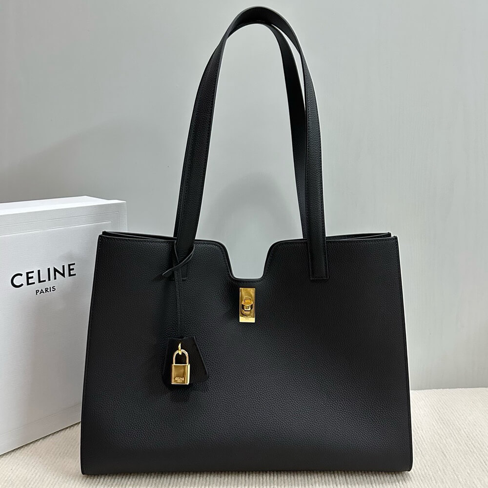 Celine Cabas 16 Bag in Supple Grained Calfskin - Replica Luxury Bags™
