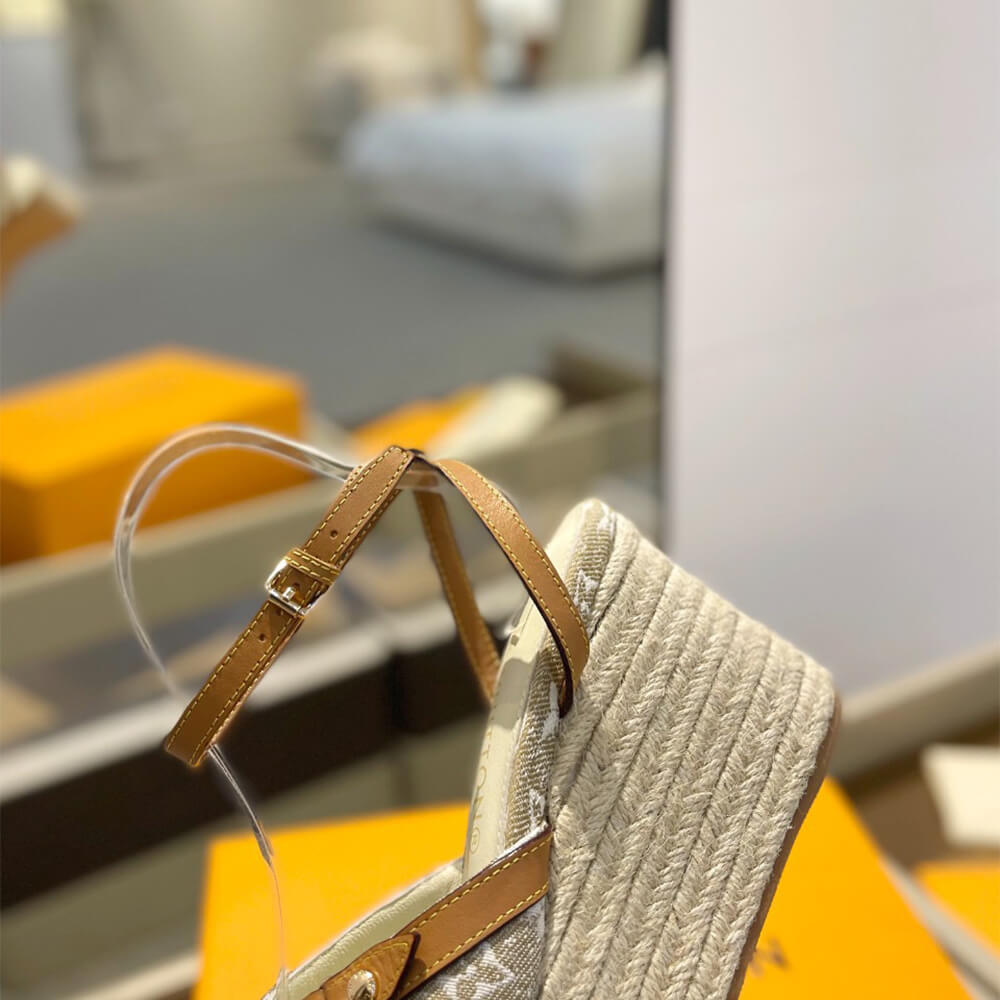 LV Helios Wedge Sandal Shoes - Replica Luxury Bags™