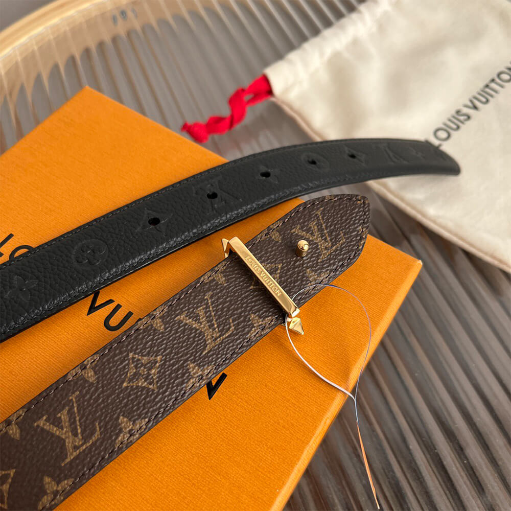 LV Flowergram 30mm Reversible Belt - Replica Luxury Bags™