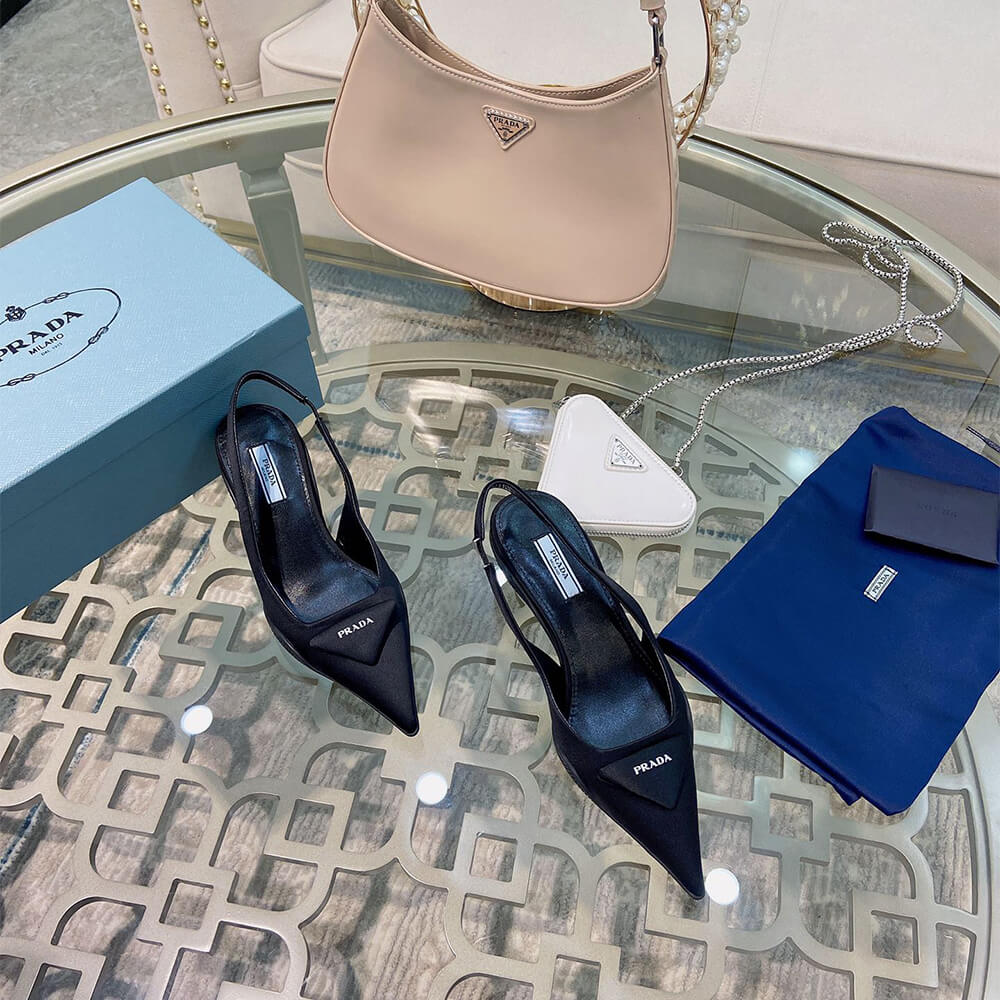 Prada Slingback Pumps Shoes - Replica Luxury Bags™