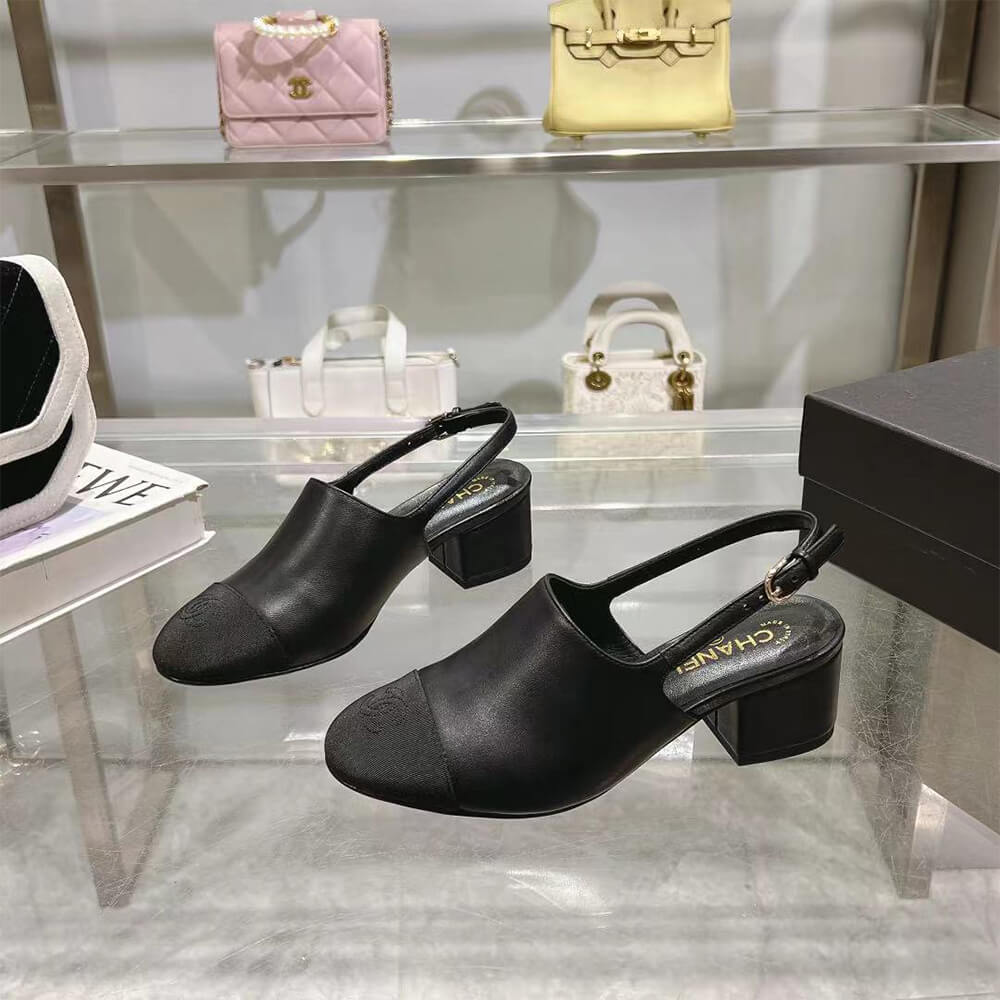 Chanel Slingbacks Shoes - Replica Luxury Bags™
