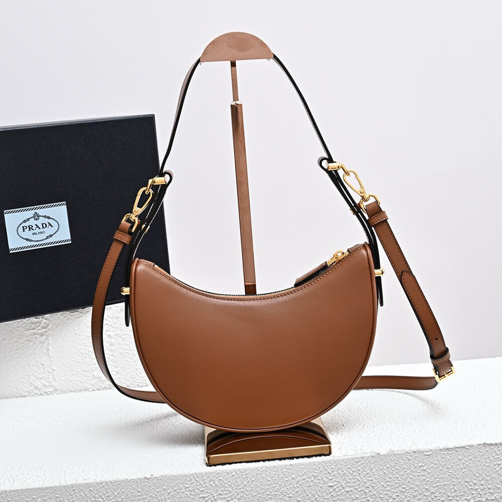 Prada Arque leather shoulder bag - Replica Luxury Bags™