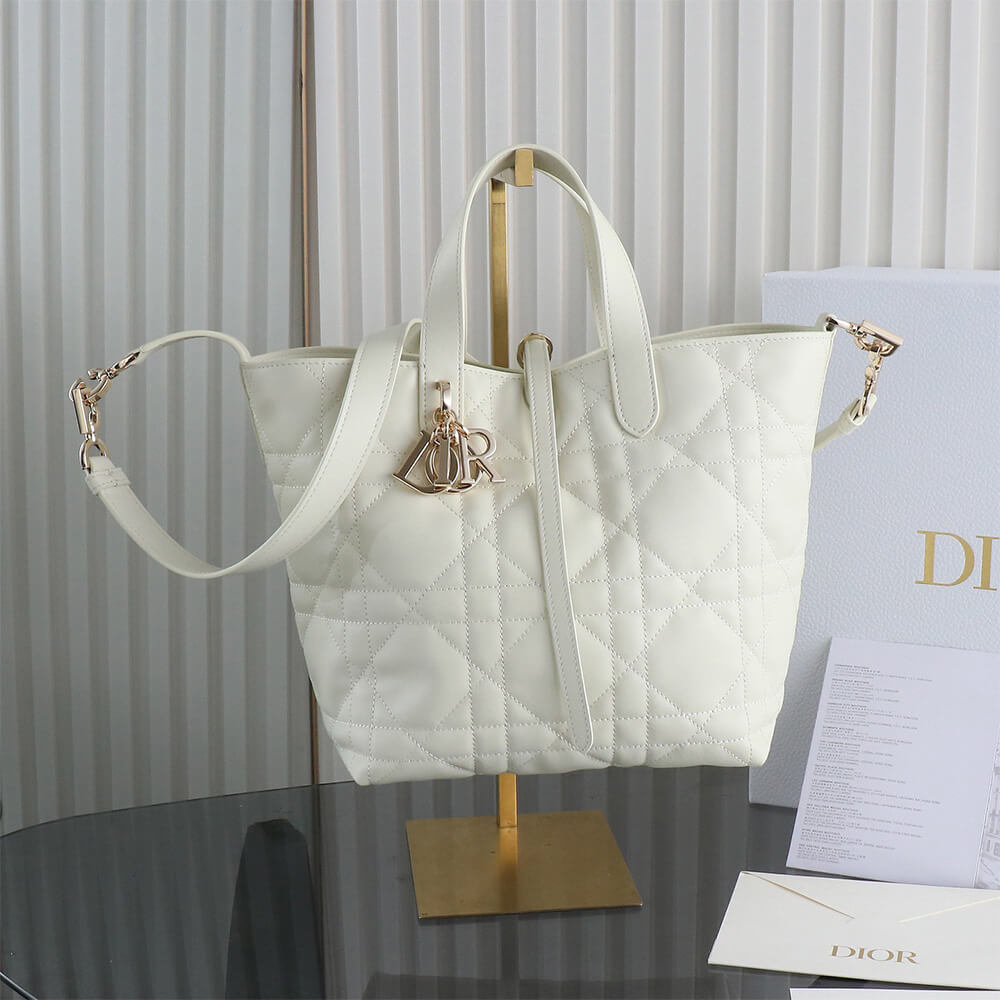 Medium Dior Toujours Vertical Tote Bag - Replica Luxury Bags™