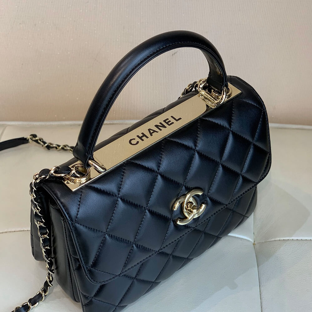 Chanel Flap Bag With Top Handle - Replica Luxury Bags™