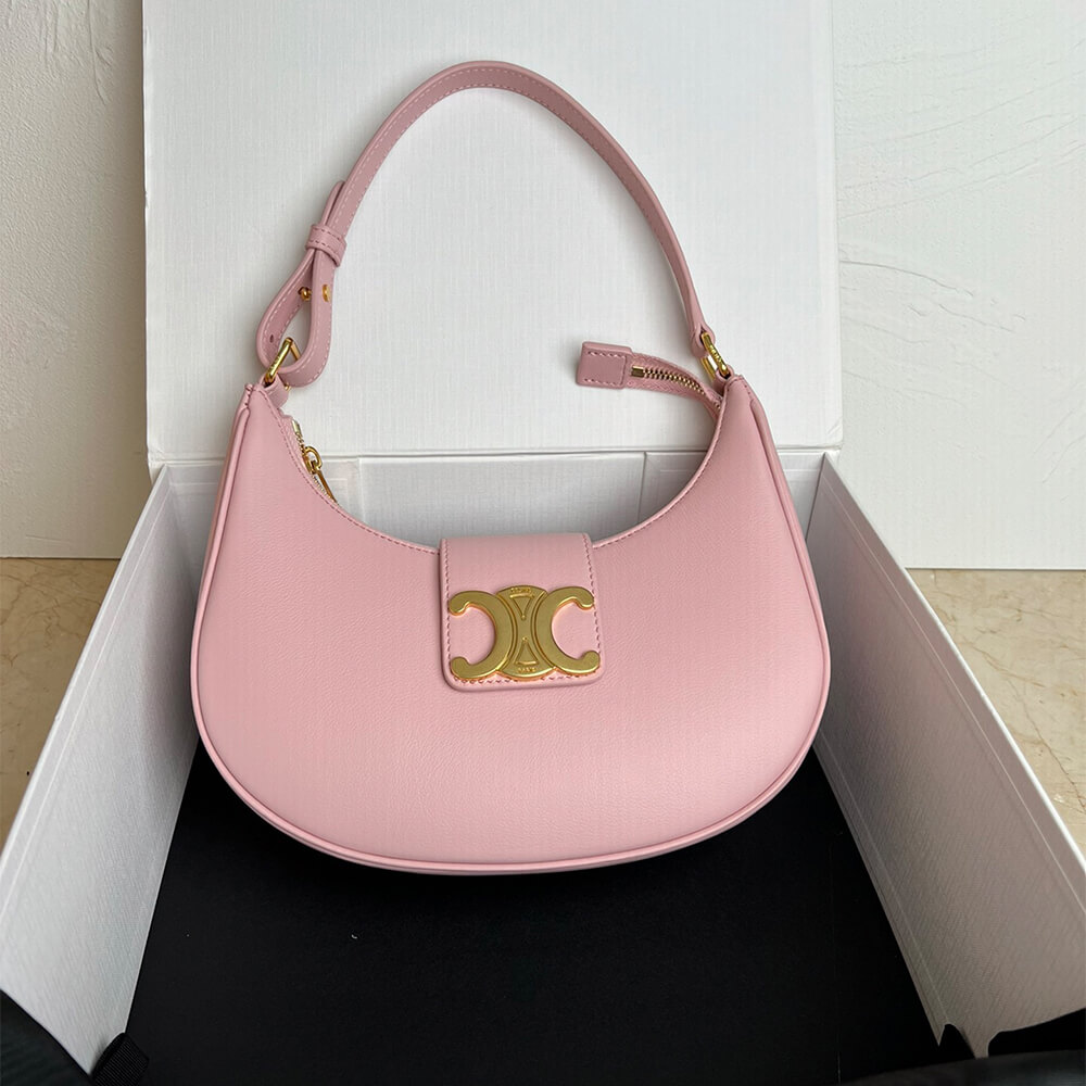 Celine Medium Ava Triomphe Bag in Smooth Calfskin - Replica Luxury Bags™