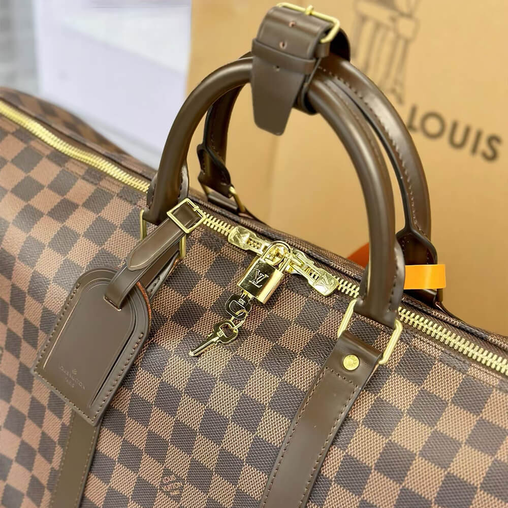 LV Keepall Bandouliere 55 Bag - Replica Luxury Bags™