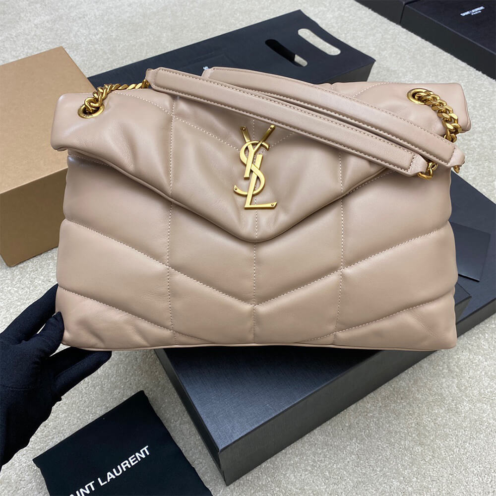 YSL Puffer Medium Chain Bag - Replica Luxury Bags™