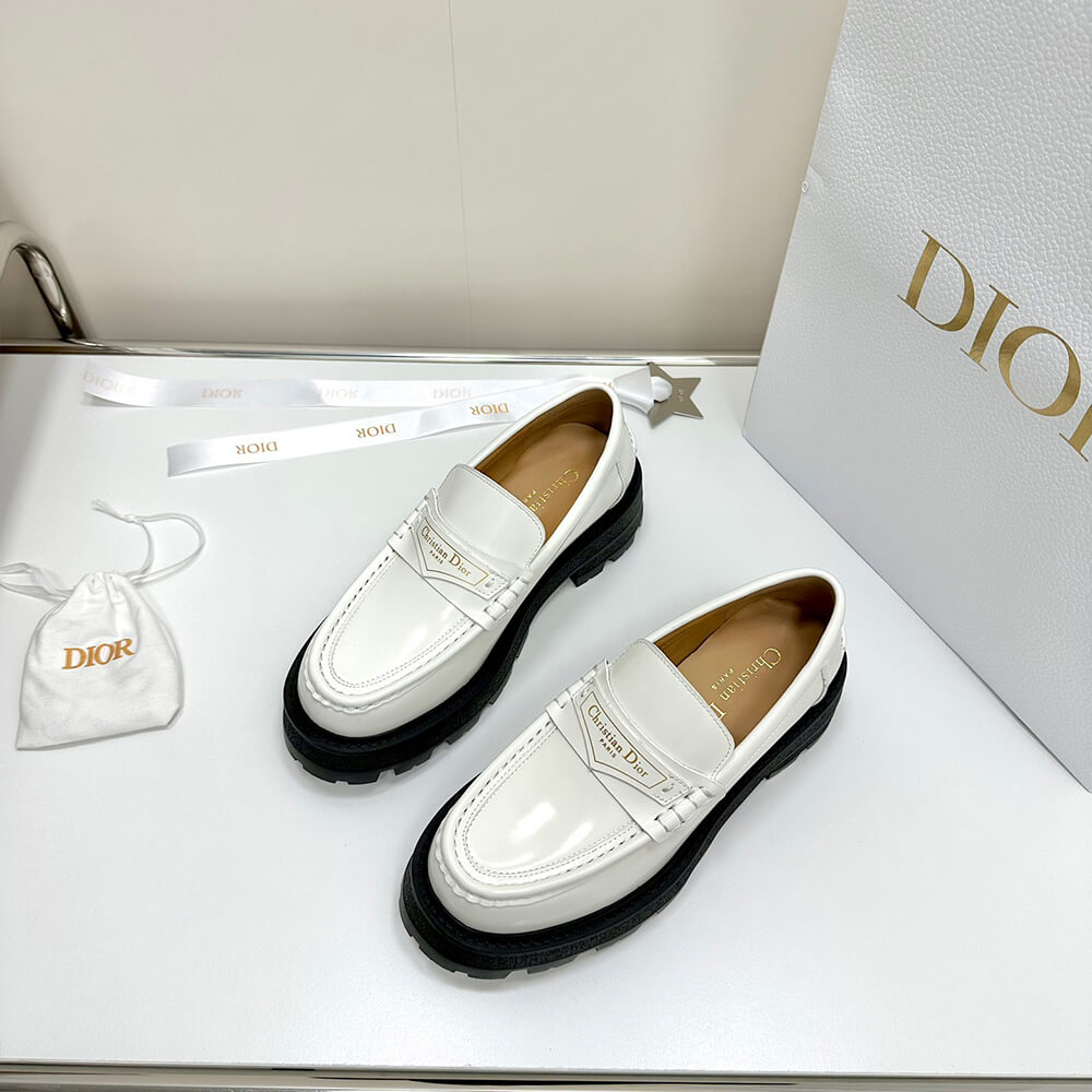 Dior Boy Platform Loafer Shoes - Replica Luxury Bags™