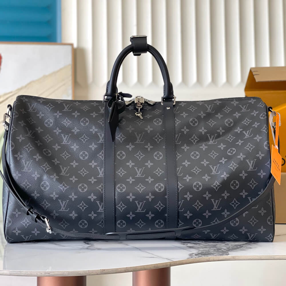 LV Keepall Bandouliere 55 Bag - Replica Luxury Bags™