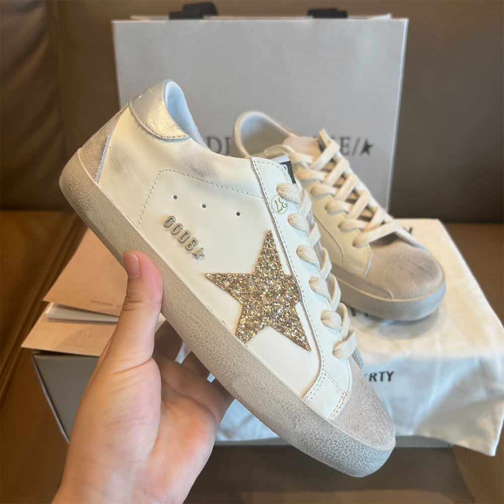 Golden Goose Super-Star Sneakers Shoes - Replica Luxury Bags™