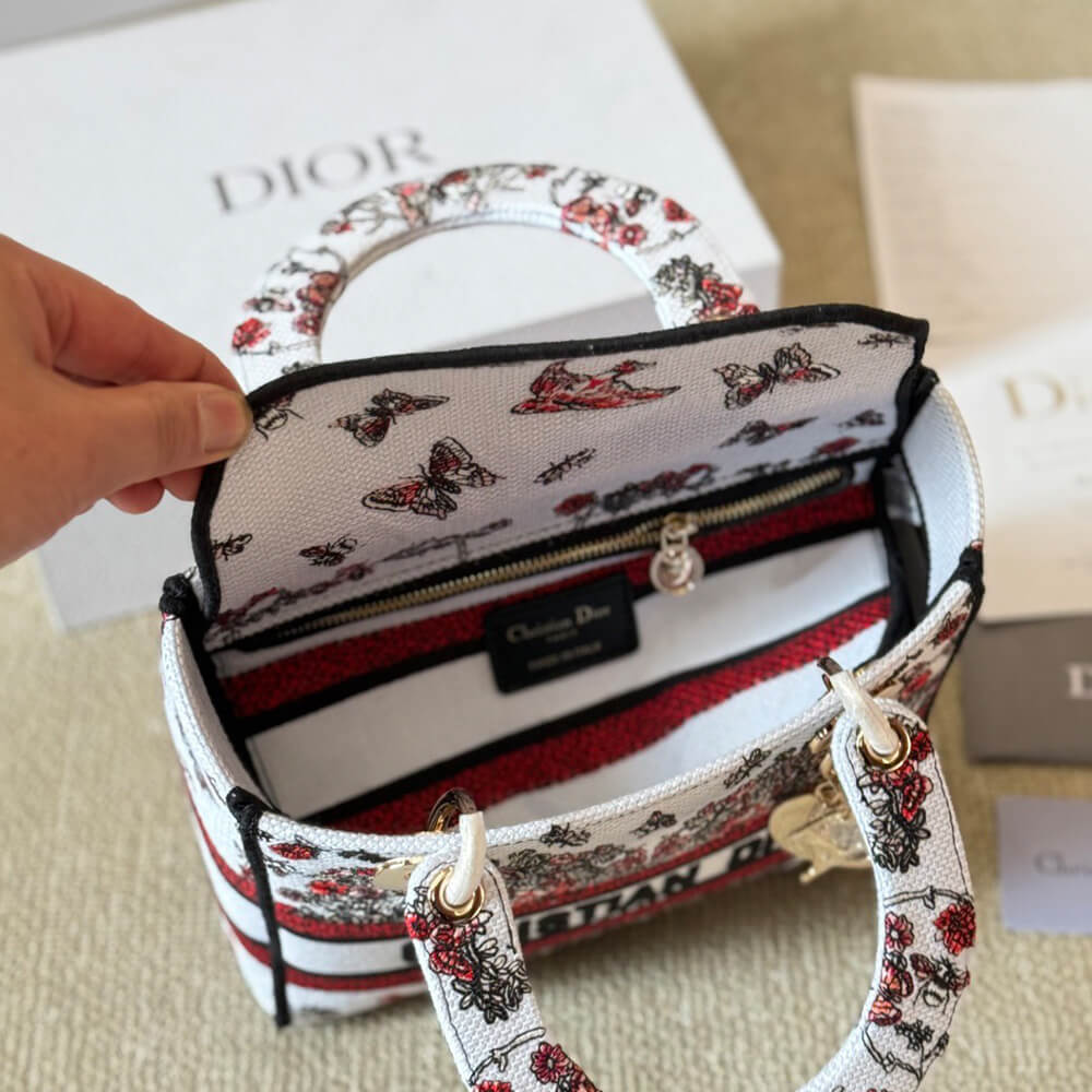 Dior Medium Lady D-Lite Bag - Replica Luxury Bags™