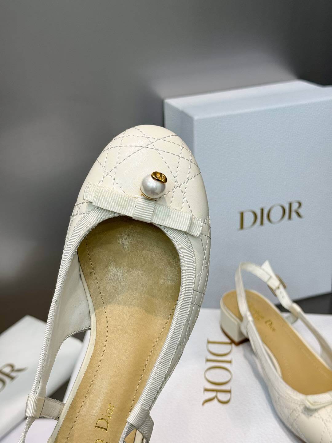 Dior Ballet Slingback Pump Shoes - Replica Luxury Bags™