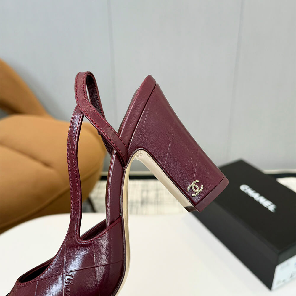 Chanel Slingbacks Shoes - Replica Luxury Bags™