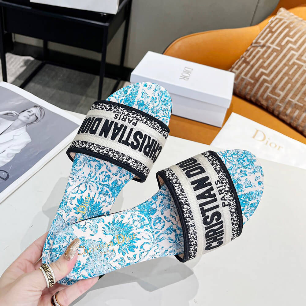 Dior Dway Slide Shoes - Replica Luxury Bags™