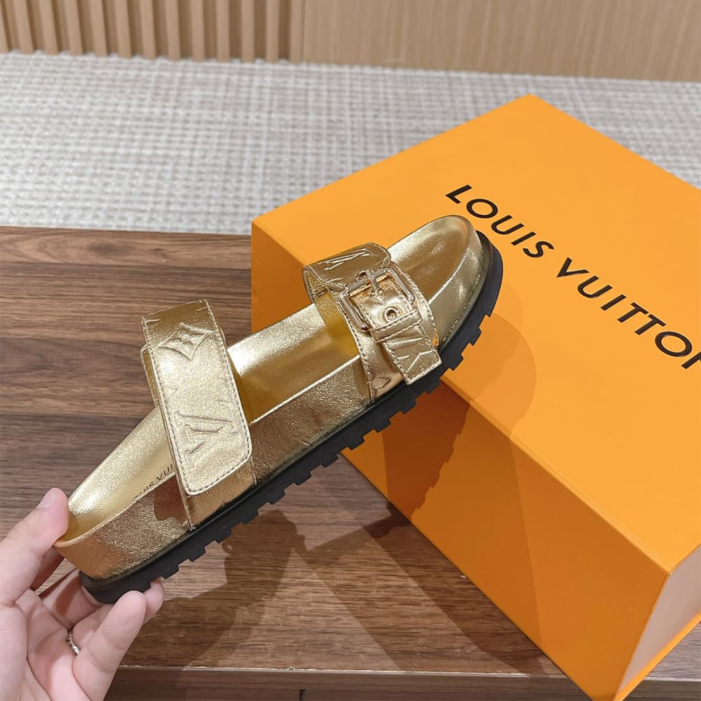 LV Bom Dia Flat Comfort Mule Shoes - Replica Luxury Bags™