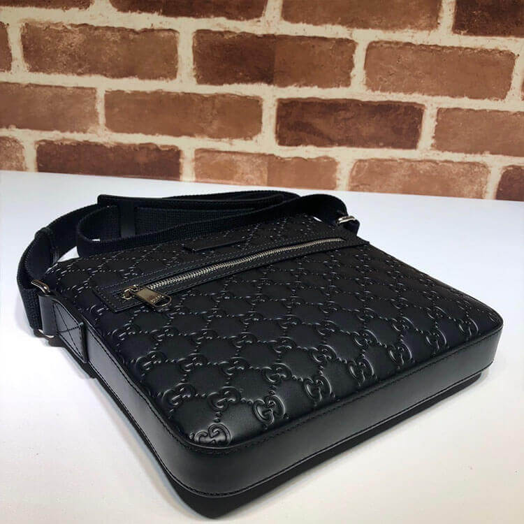 Gucci Signature Messenger Bag - Replica Luxury Bags™