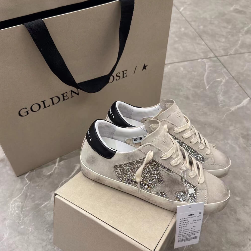 Golden Goose Super-Star Sneakers Shoes - Replica Luxury Bags™