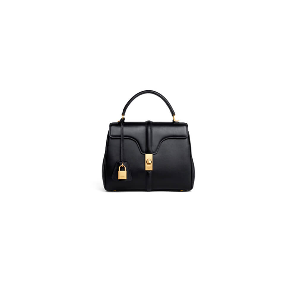 Celine Small 16 Bag in Satinated Calfskin - Replica Luxury Bags™