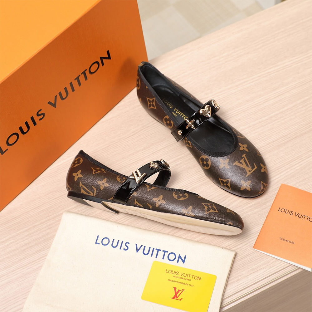 LV Romy Flat Ballerina Shoes - Replica Luxury Bags™