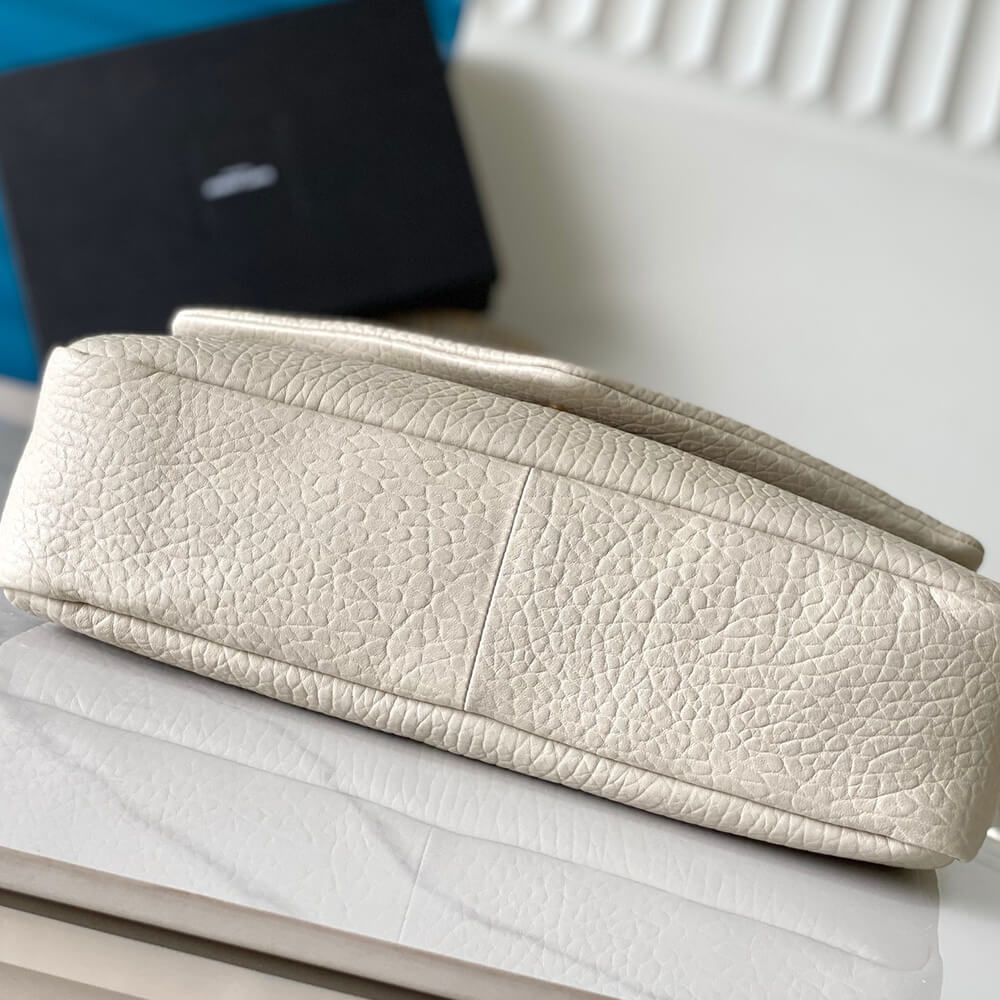 YSL Calypso Large Bag in Grained Lambskin - Replica Luxury Bags™