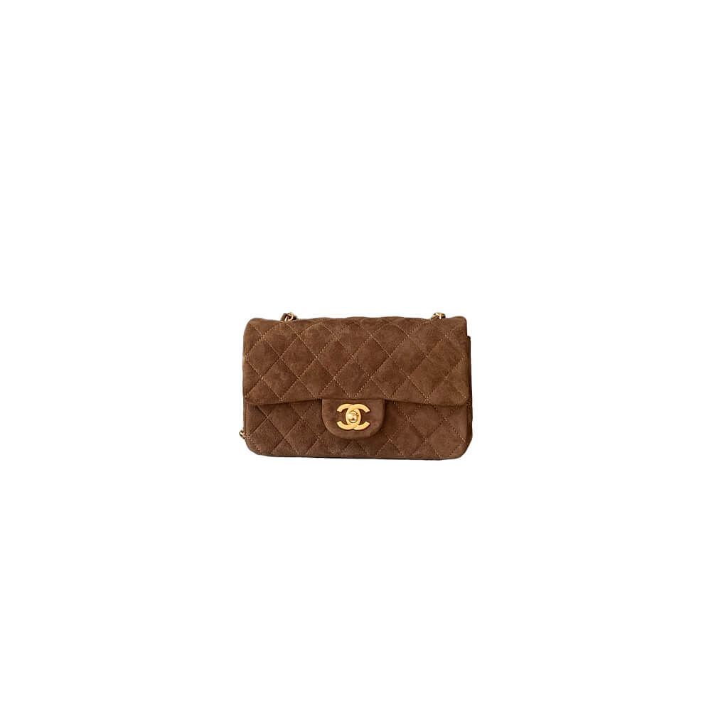 Chanel Suede Mini Flap Bag - Replica Luxury Bags™