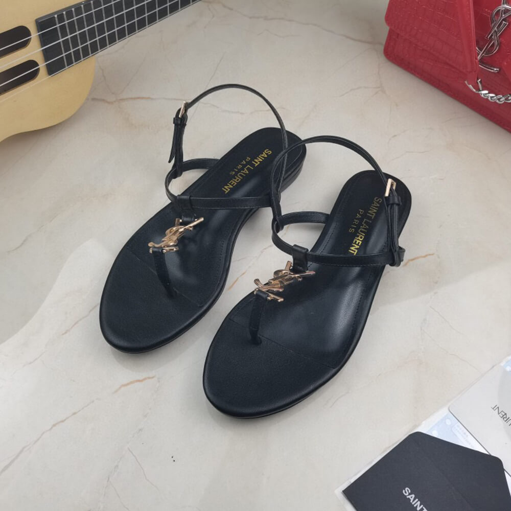 YSL CASSANDRA SANDALS IN SILK SATIN Shoes - Replica Luxury Bags™