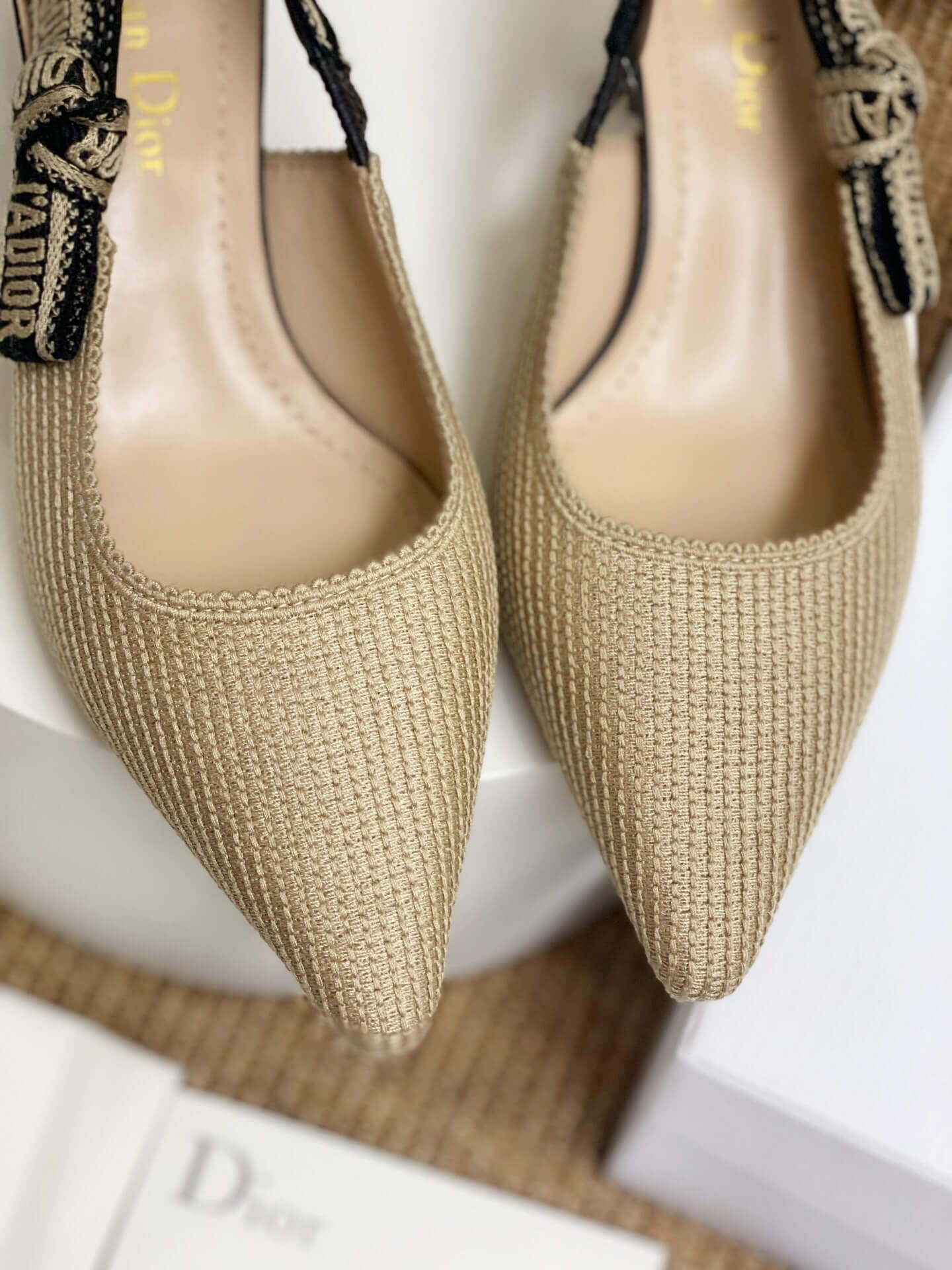 J Adior Slingback Pump Shoes - Replica Luxury Bags™