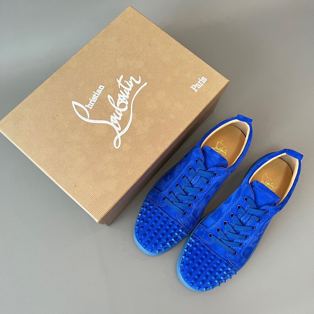 Christian Louboutin Louis Junior Spikes Shoes - Replica Luxury Bags™