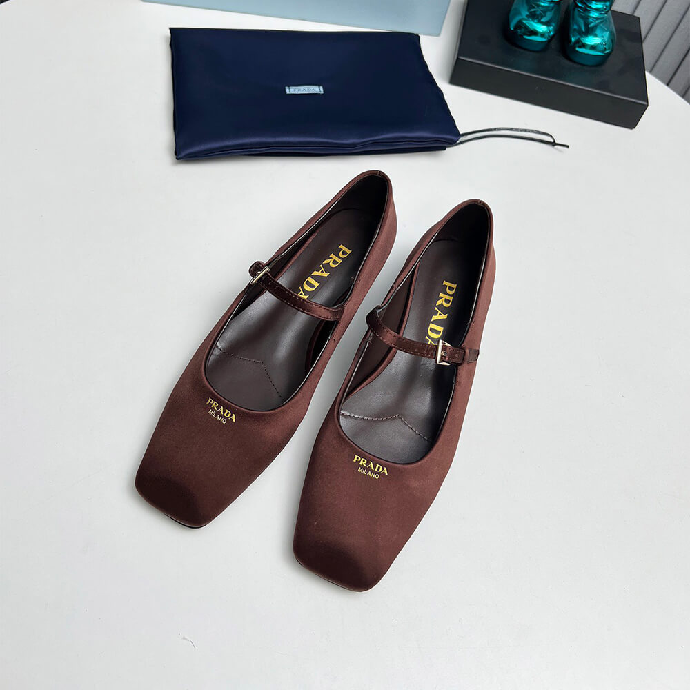 Prada Mary Jane Ballerinas Shoes - Replica Luxury Bags™