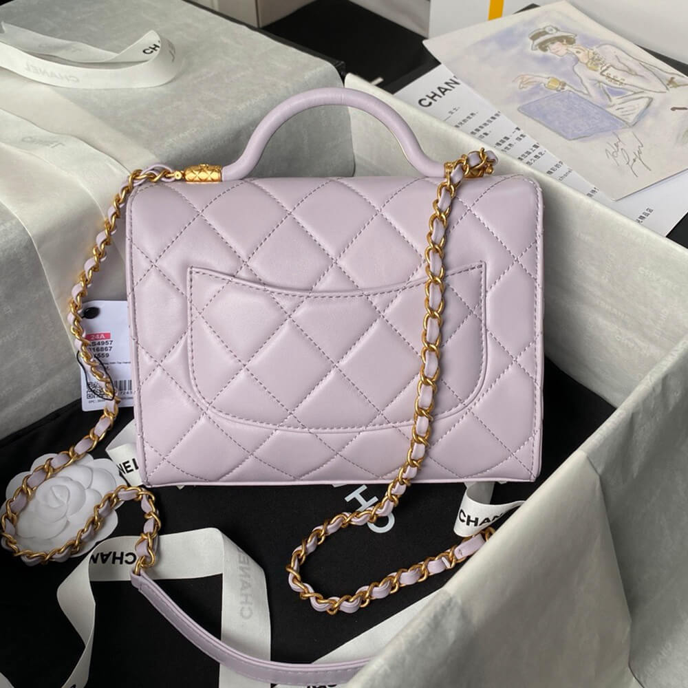 Chanel Small Flap Bag With Top Handle - Replica Luxury Bags™