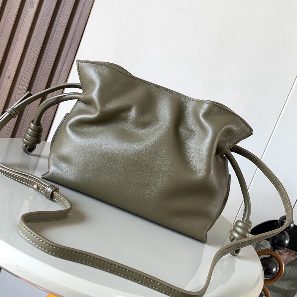 Loewe Mini Flamenco Clutch Bag in Nappa Calfskin - Replica Luxury Bags™