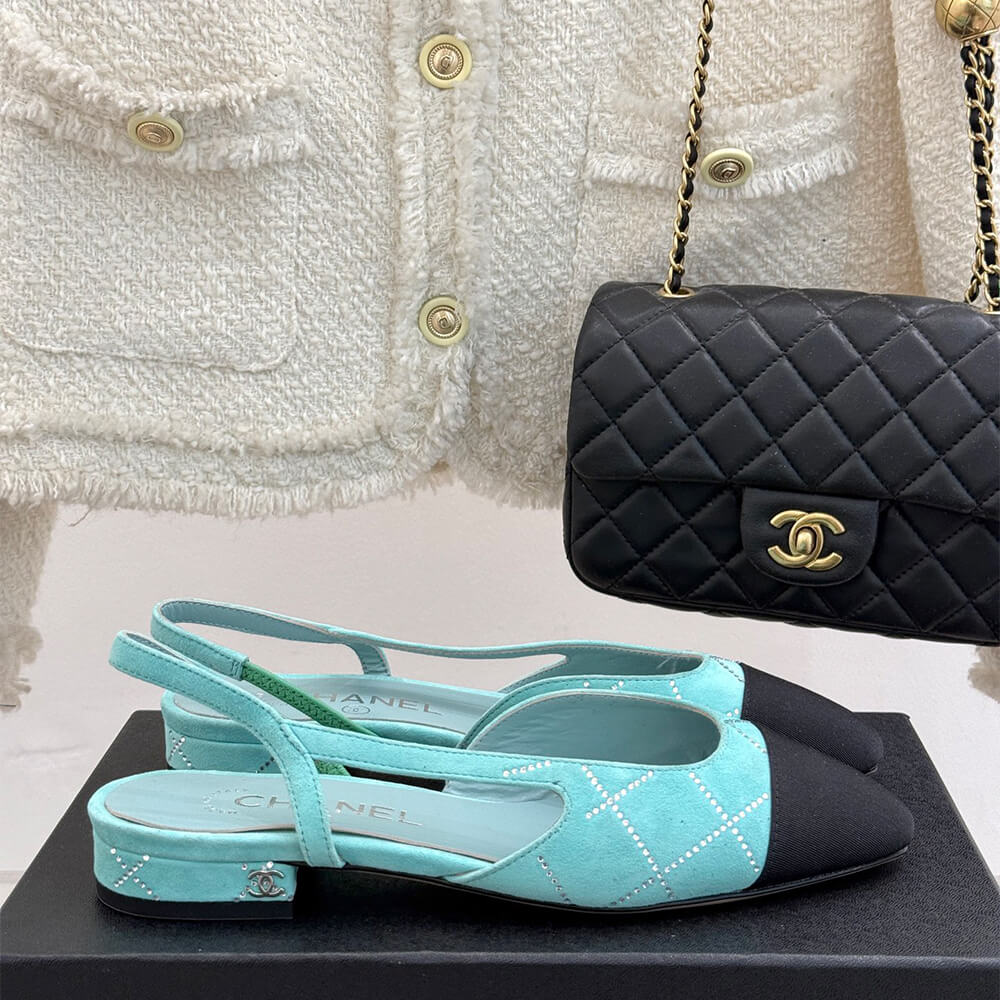 Chanel Slingbacks Shoes - Replica Luxury Bags™