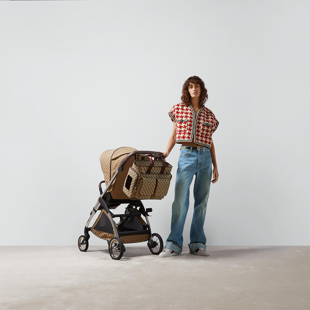 Gucci Original GG Medium Diaper Bag - Replica Luxury Bags™