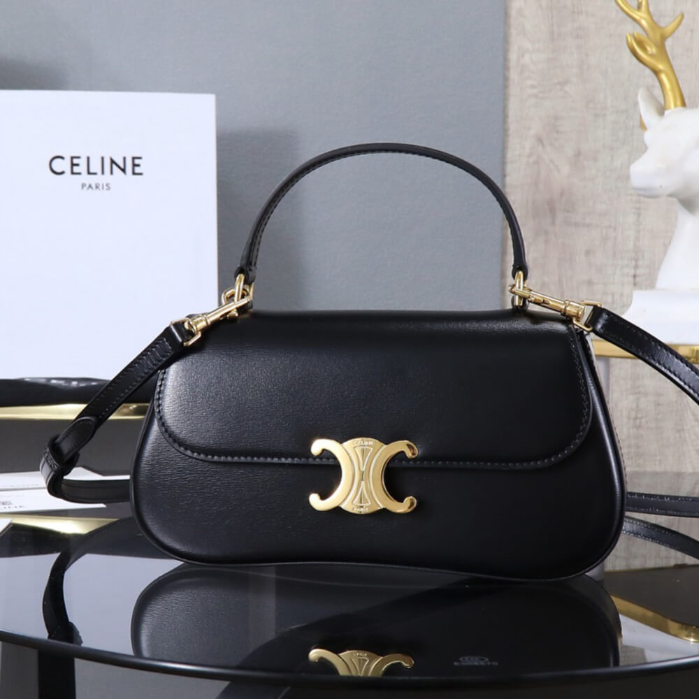 Teen Celine Lola Bag in Shiny Calfskin - Replica Luxury Bags™