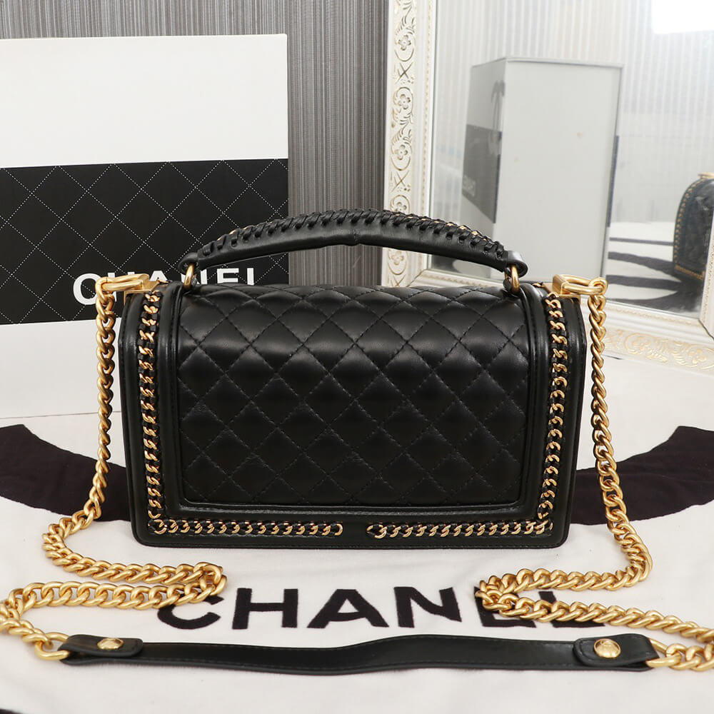 Chanel Top Handle Boy Handbag - Replica Luxury Bags™