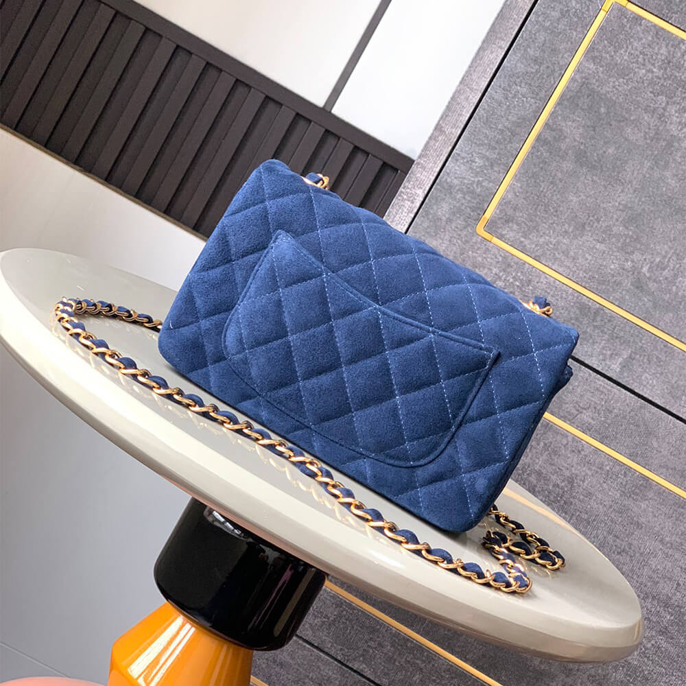 Chanel Suede Mini Flap Bag - Replica Luxury Bags™