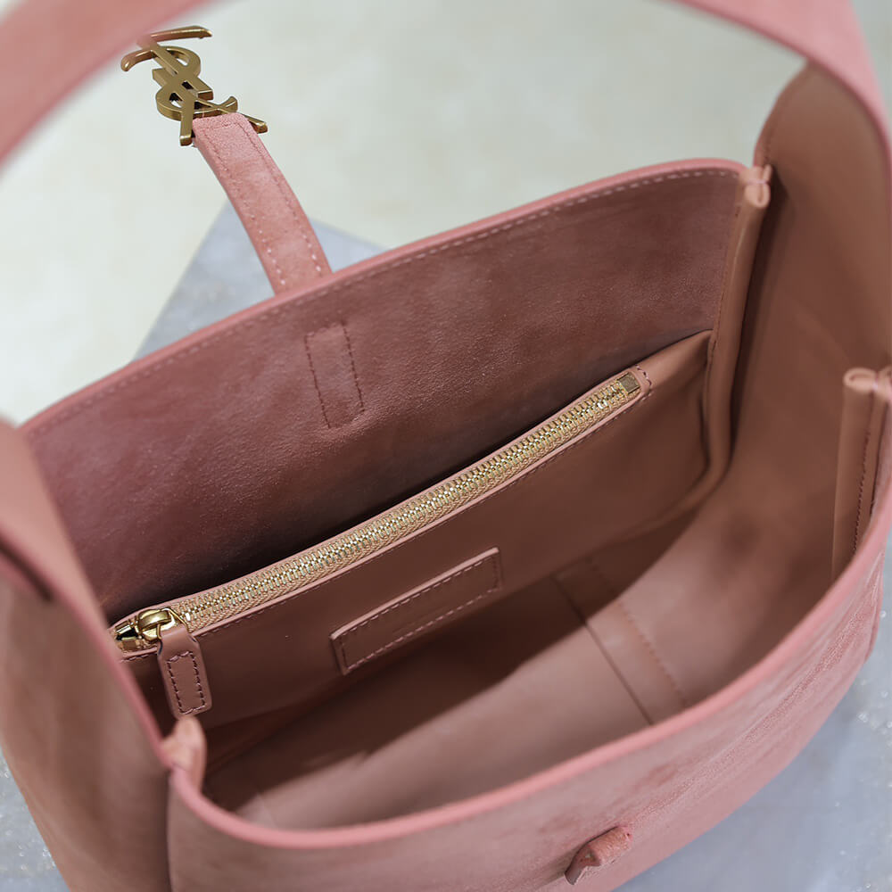 YSL le 5 a 7 Supple Small Suede Bag - Replica Luxury Bags™