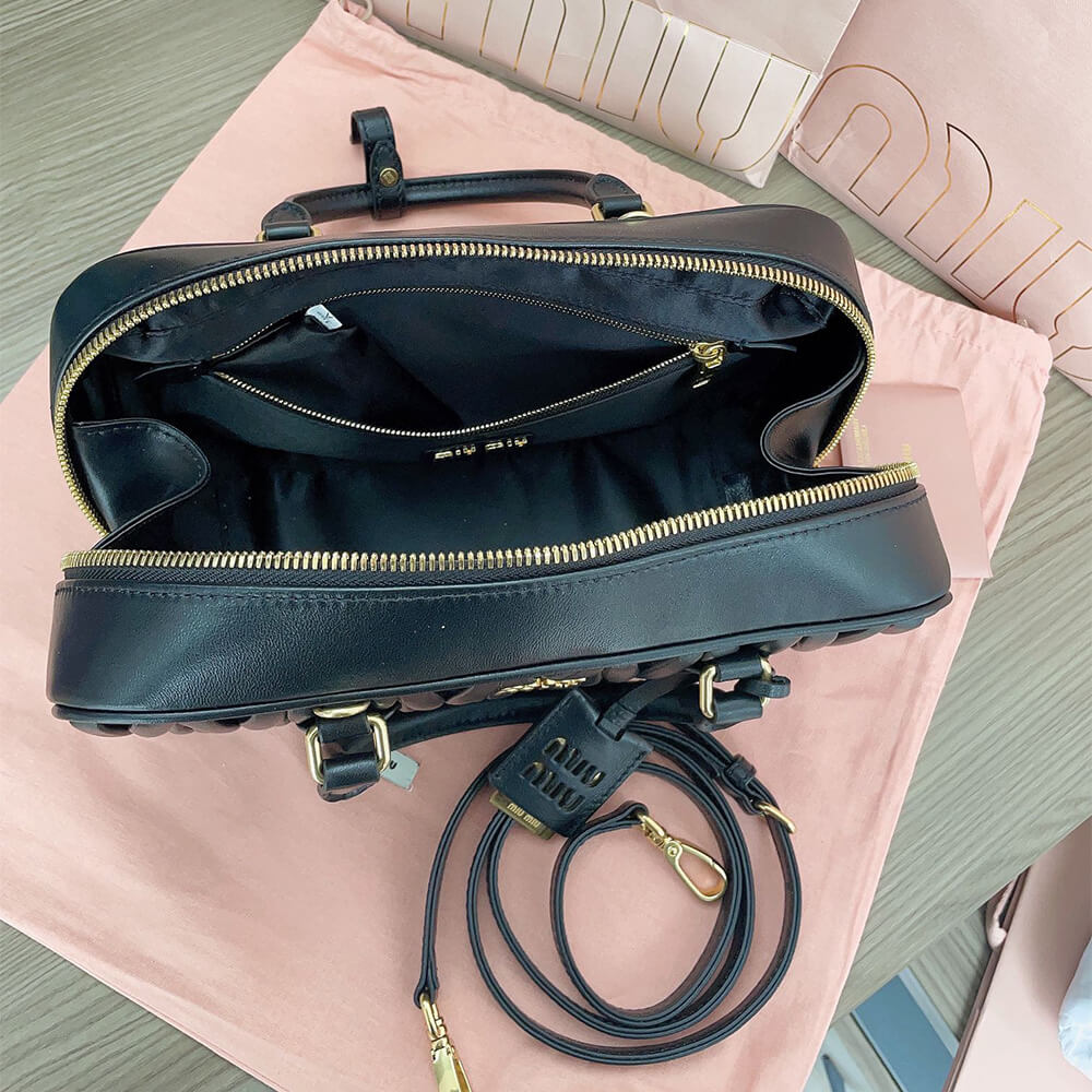 Miumiu Large Arcadie Matelasse Nappa Bag - Replica Luxury Bags™