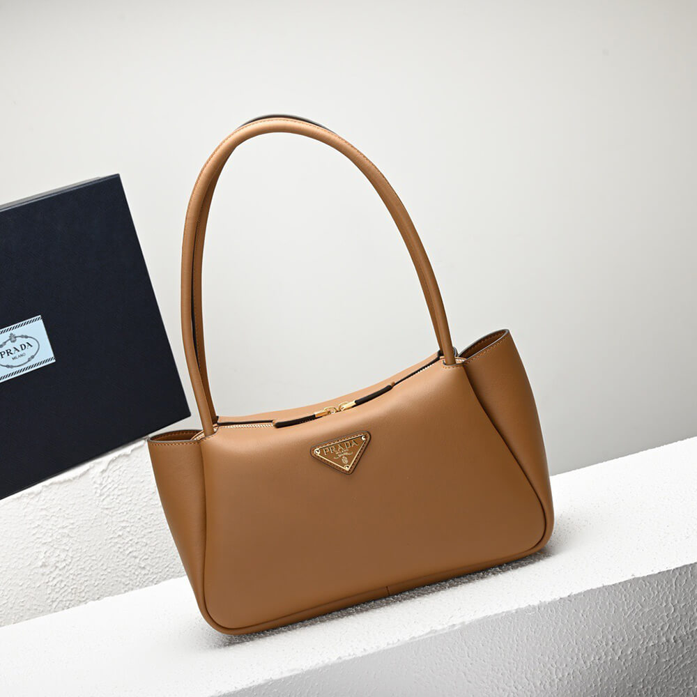 Prada Medium Leather Handbag - Replica Luxury Bags™