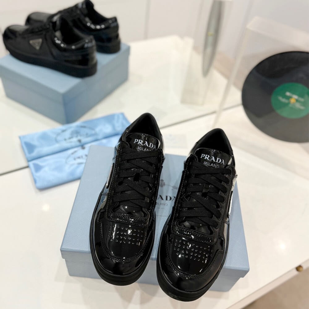Prada Downtown nappa leather sneakers Shoes - Replica Luxury Bags™