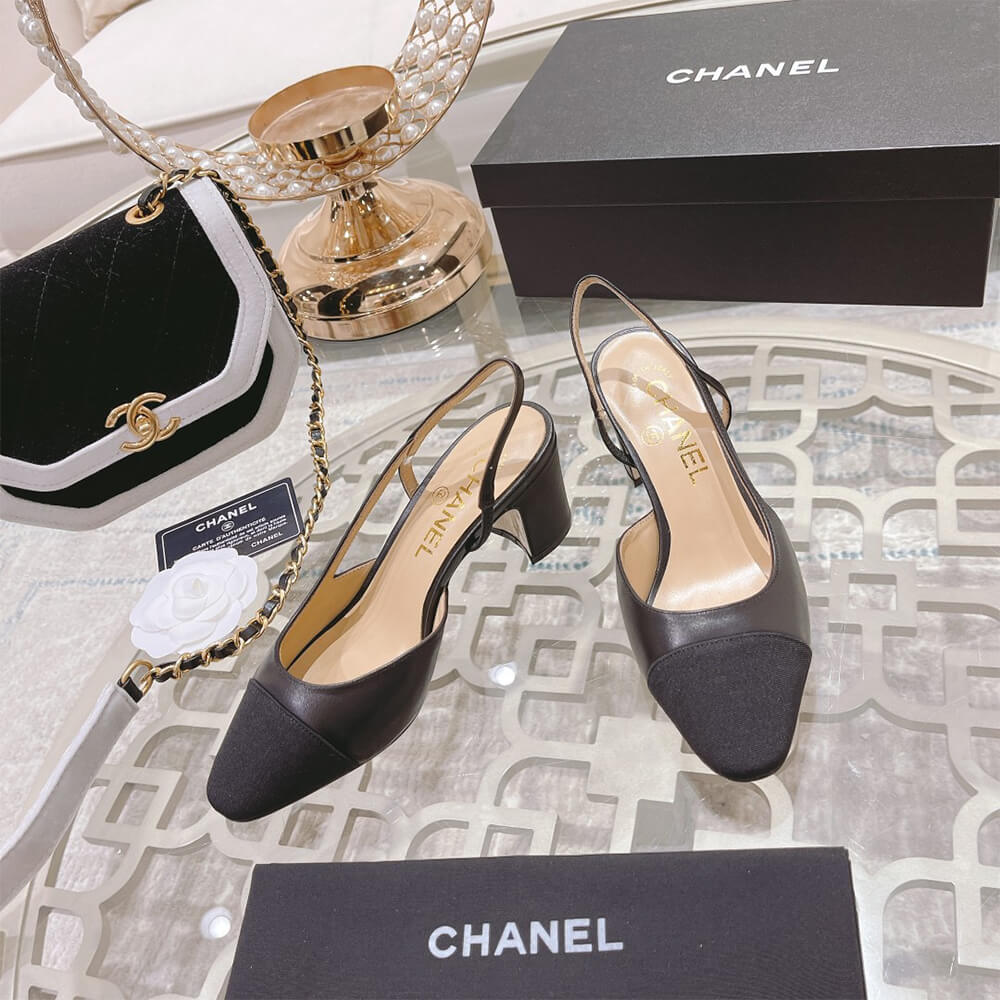 Chanel Slingback Sandal Shoes - Replica Luxury Bags™