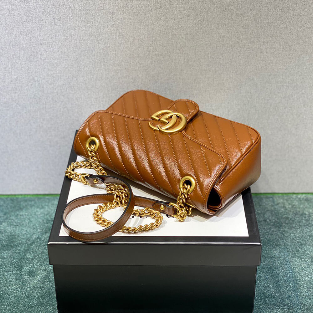 Gucci GG Marmont Small Matelasse Shoulder Bag - Replica Luxury Bags™