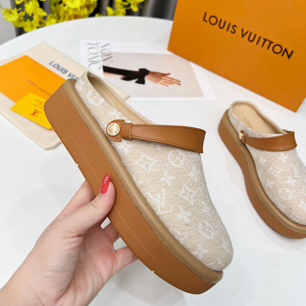 LV Aspen Platform Clog Shoes - Replica Luxury Bags™