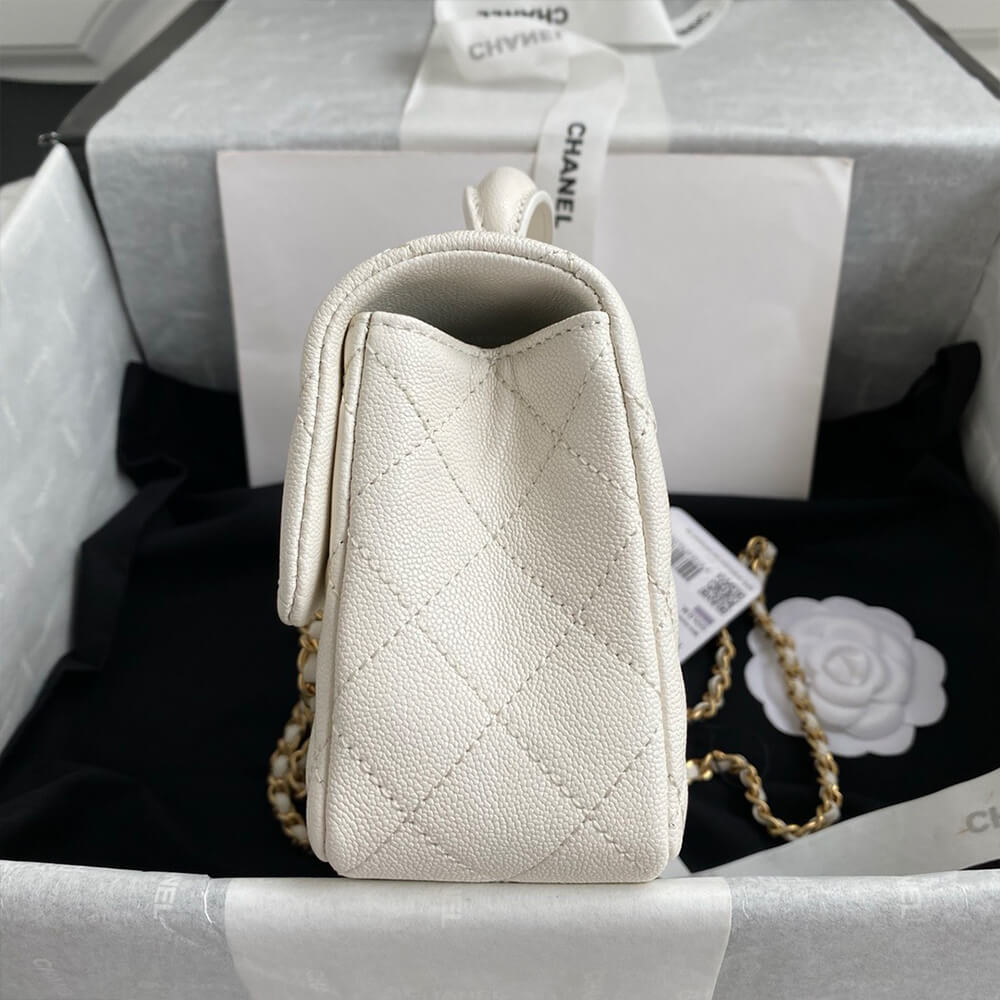 Chanel Mini Classic Handbag With Top Handle - Replica Luxury Bags™