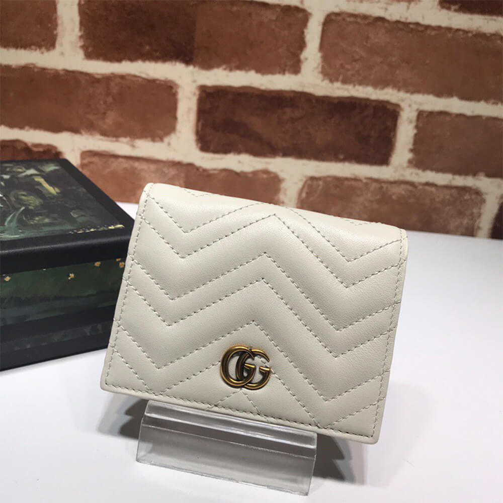 Gucci GG Marmont Card Case Wallet Bag - Replica Luxury Bags™